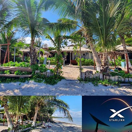 Lunazul Eco-Cabana Frente Al Mar มาอาอวล ภายนอก รูปภาพ