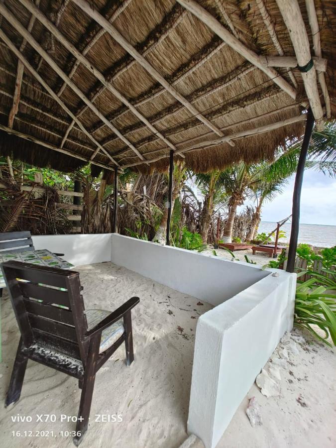 Lunazul Eco-Cabana Frente Al Mar มาอาอวล ภายนอก รูปภาพ