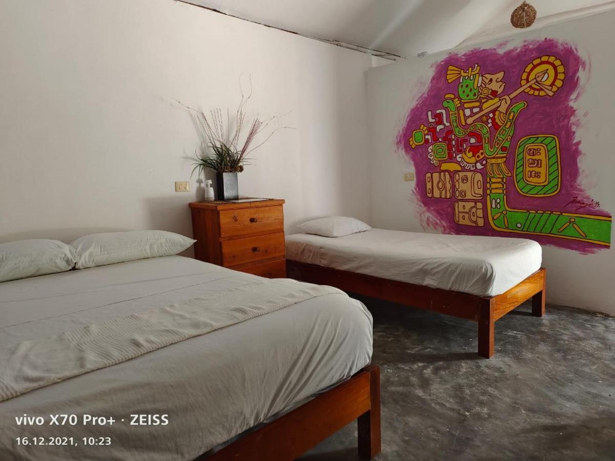 Lunazul Eco-Cabana Frente Al Mar มาอาอวล ภายนอก รูปภาพ