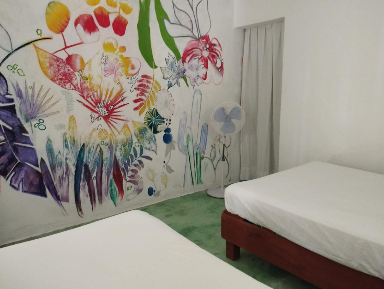 Lunazul Eco-Cabana Frente Al Mar มาอาอวล ภายนอก รูปภาพ