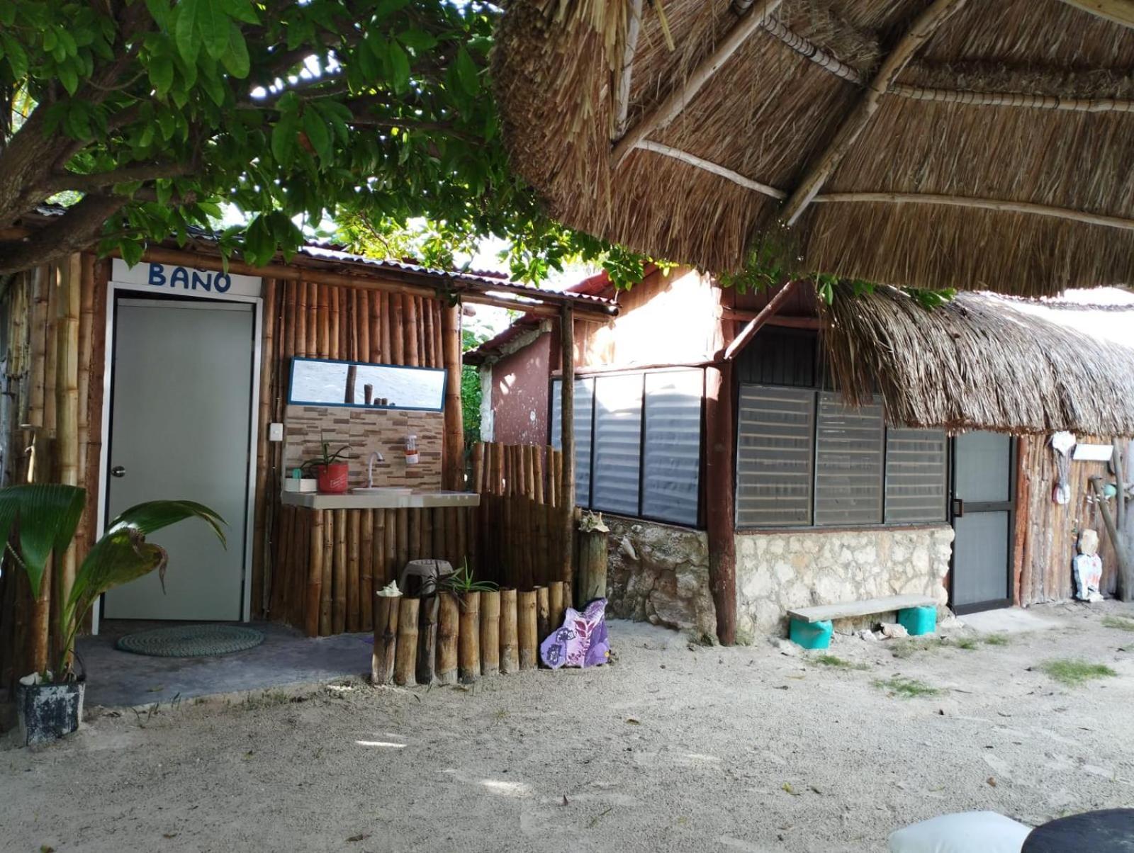 Lunazul Eco-Cabana Frente Al Mar มาอาอวล ภายนอก รูปภาพ